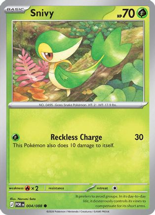 Snivy 004 [ME03 Perfect Order]