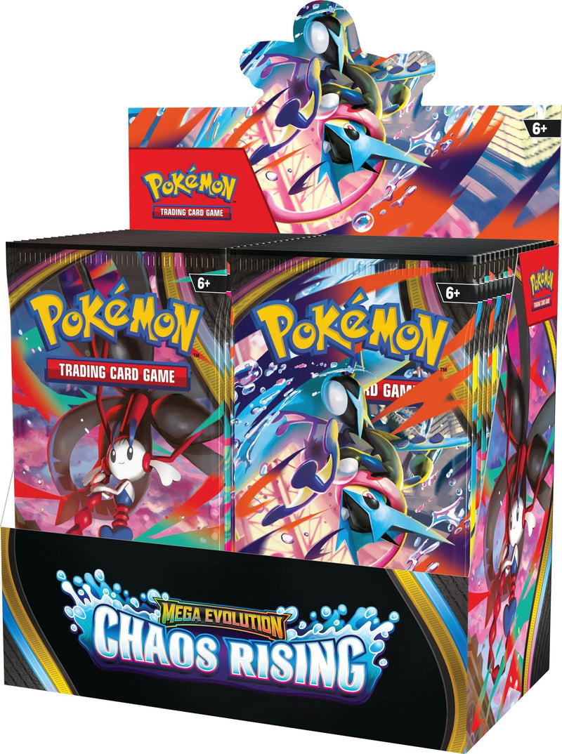 pokemon booster card list Chaos Rising Booster Box