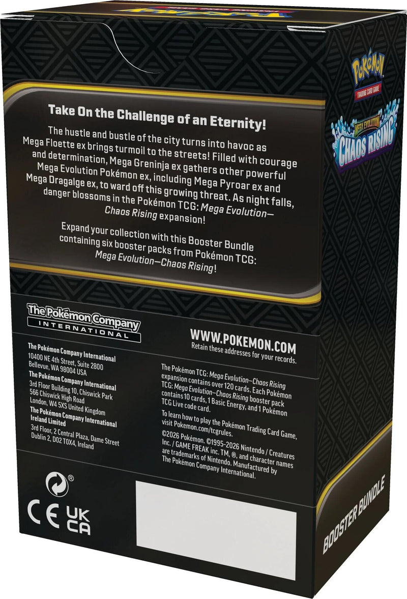 Mega Evolution: Chaos Rising Booster Bundle Mega Evolution: Chaos Rising Booster Bundle