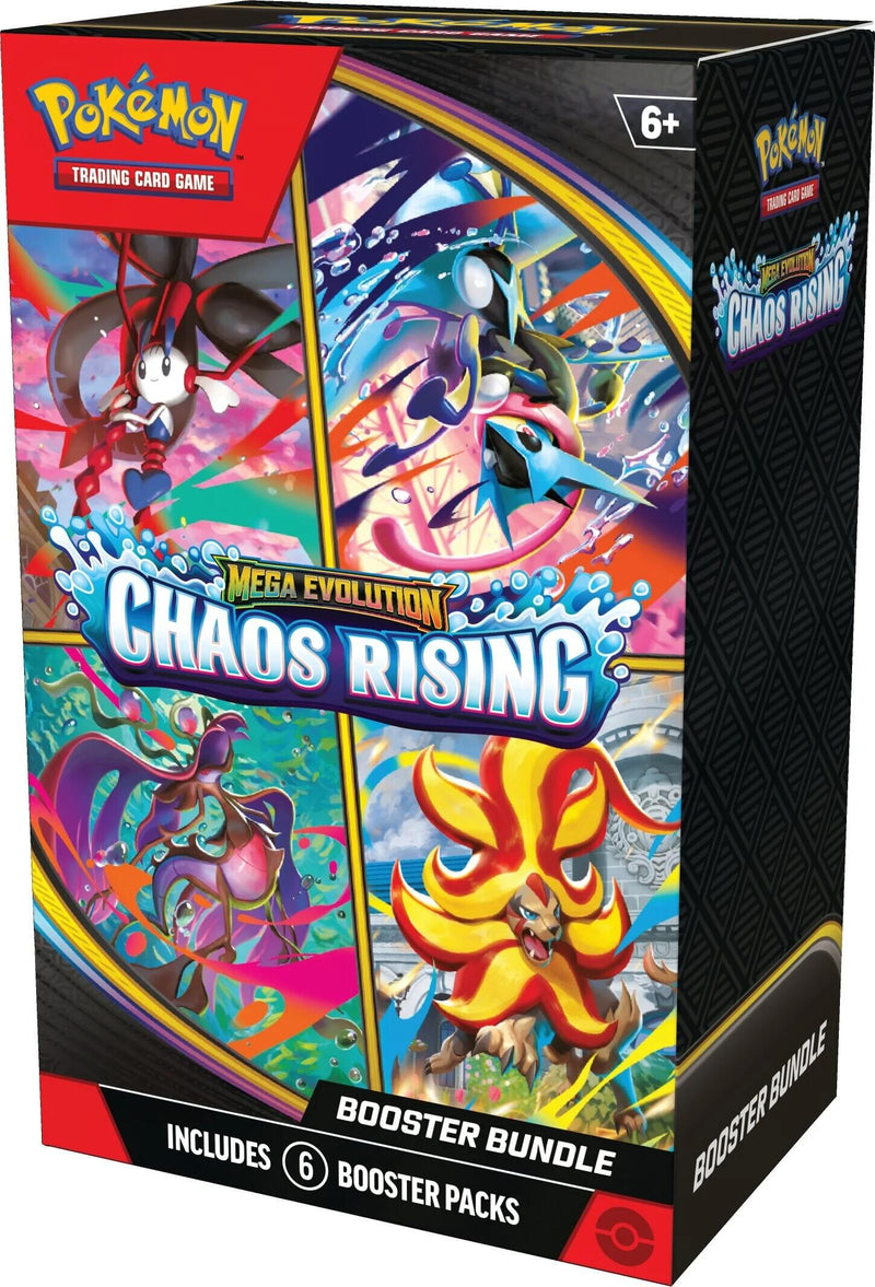 Mega Evolution: Chaos Rising Booster Bundle Mega Evolution: Chaos Rising Booster Bundle