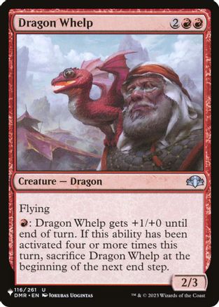 Dragon Whelp (DMR) [The List Reprints]