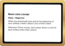 Black Lotus Lounge (Black Lotus Unknown Planechase) - Oversize Cards