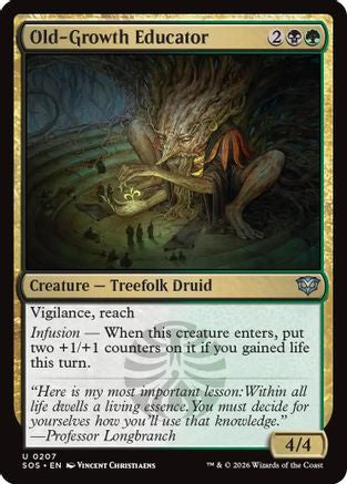 Old-Growth Educator [Secrets of Strixhaven]