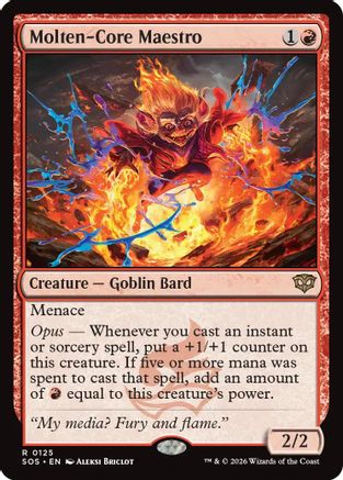 Molten-Core Maestro [Secrets of Strixhaven]