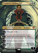 Professor Dellian Fel (Borderless) [Secrets of Strixhaven]