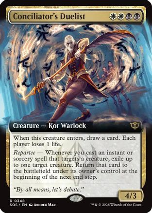 Conciliator's Duelist (Extended Art) [Secrets of Strixhaven]