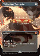 Talisman of Conviction (Borderless) - [Commander: Secrets of Strixhaven] Foil
