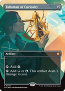 Talisman of Curiosity (Borderless) [Secrets of Strixhaven Commander]