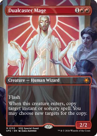 Dualcaster Mage (Borderless) [Secrets of Strixhaven Special Guests]