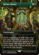 Sylvan Library (Borderless) [Secrets of Strixhaven Special Guests]