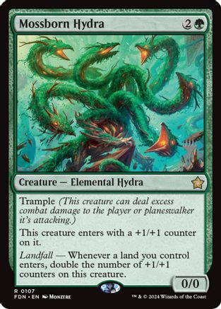 Mossborn Hydra [Promo Pack: Lorwyn Eclipsed]