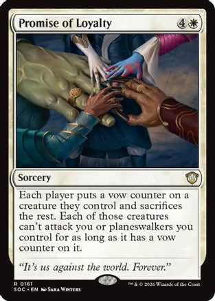 Promise of Loyalty [Commander: Secrets of Strixhaven]