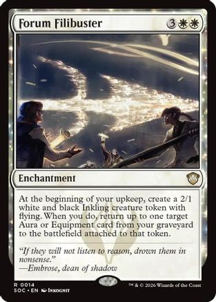 Forum Filibuster [Commander: Secrets of Strixhaven]