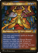Najal, the Storm Runner (Textured Foil) - [Dominaria United]: (Showcase) Foil