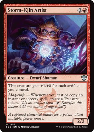 Storm-Kiln Artist [Commander: Secrets of Strixhaven]