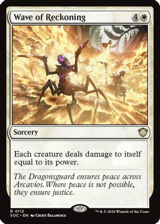 Wave of Reckoning [Commander: Secrets of Strixhaven]