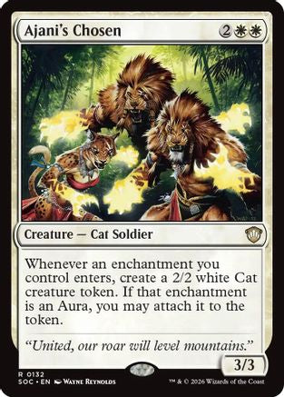 Ajani's Chosen - Commander: Secrets of Strixhaven
