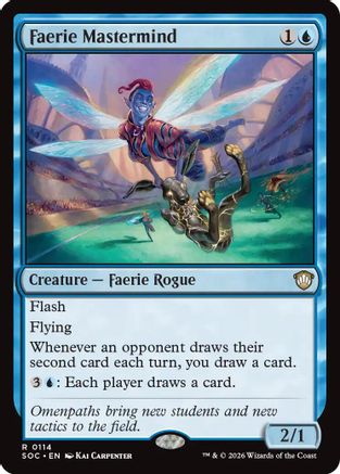 Faerie Mastermind [Commander: Secrets of Strixhaven]