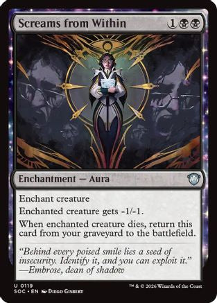 Screams from Within [Commander: Secrets of Strixhaven]