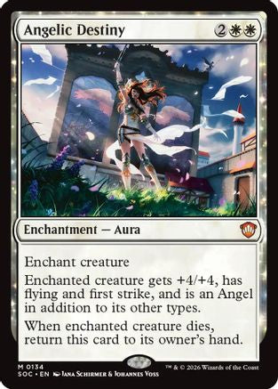 Angelic Destiny [Commander: Secrets of Strixhaven]