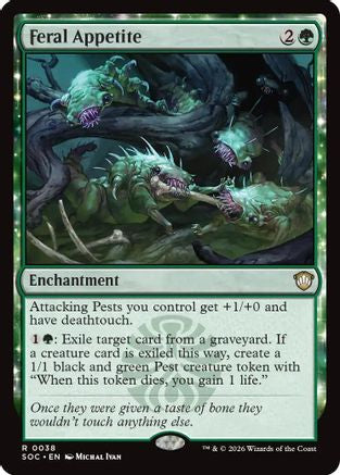 Feral Appetite [Commander: Secrets of Strixhaven]