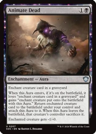 Animate Dead - Commander: Secrets of Strixhaven