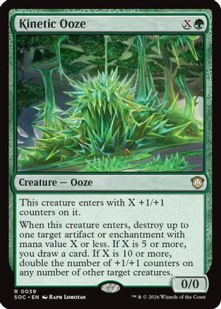 Kinetic Ooze [Commander: Secrets of Strixhaven]