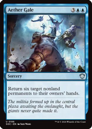 Aether Gale [Commander: Secrets of Strixhaven]