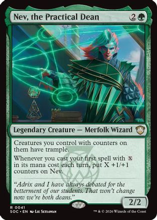 Nev, the Practical Dean [Commander: Secrets of Strixhaven]