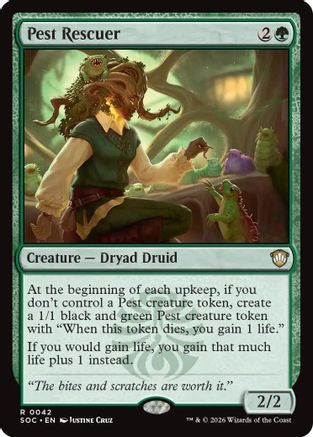 Pest Rescuer [Commander: Secrets of Strixhaven]