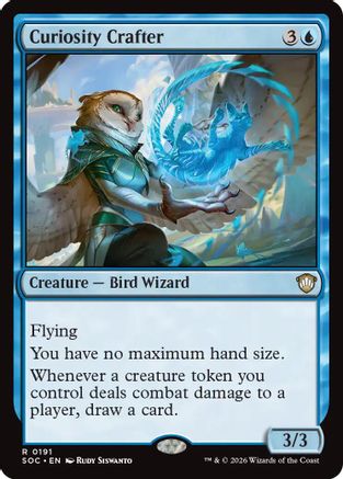 Curiosity Crafter [Commander: Secrets of Strixhaven]