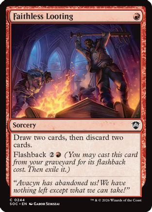 Faithless Looting [Commander: Secrets of Strixhaven]
