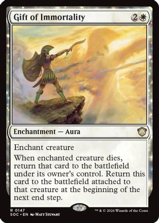 Gift of Immortality [Commander: Secrets of Strixhaven]