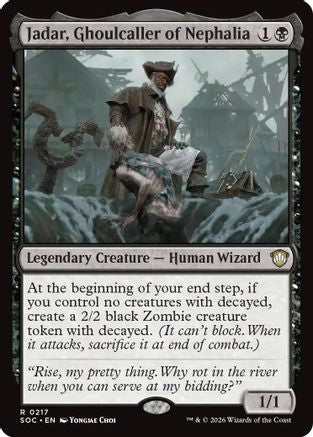 Jadar, Ghoulcaller of Nephalia [Secrets of Strixhaven Commander]