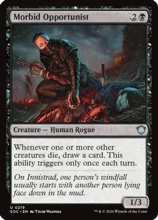 Morbid Opportunist [Secrets of Strixhaven Commander]