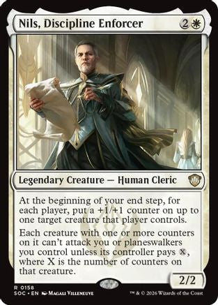 Nils, Discipline Enforcer [Secrets of Strixhaven Commander]