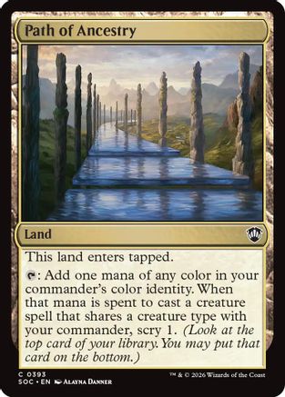 Path of Ancestry [Commander: Secrets of Strixhaven]