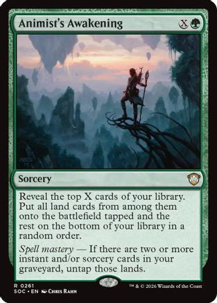 Animist's Awakening - Commander: Secrets of Strixhaven