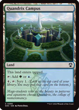 Quandrix Campus [Commander: Secrets of Strixhaven]