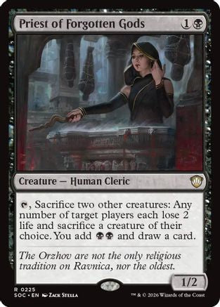 Priest of Forgotten Gods [Secrets of Strixhaven Commander]