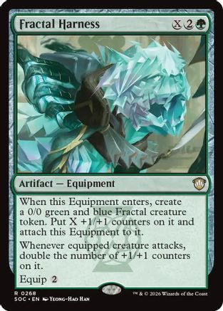 Fractal Harness [Commander: Secrets of Strixhaven]