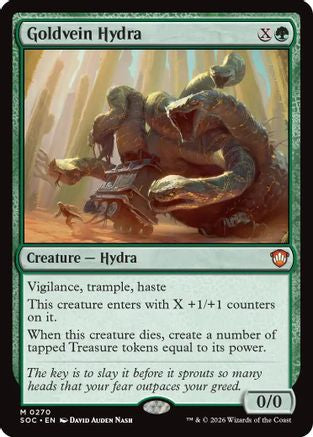 Goldvein Hydra [Secrets of Strixhaven Commander]