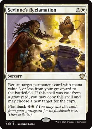 Sevinne's Reclamation [Commander: Secrets of Strixhaven]
