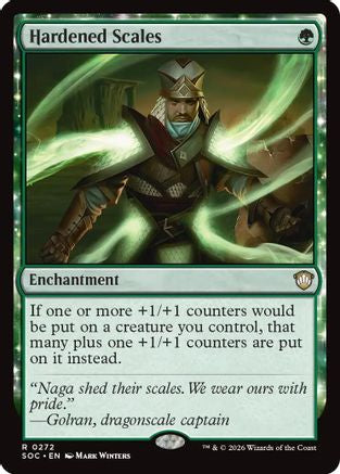 Hardened Scales [Commander: Secrets of Strixhaven]