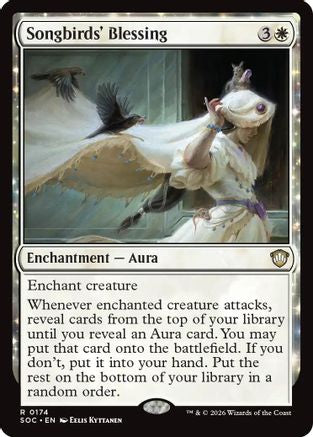 Songbirds' Blessing [Commander: Secrets of Strixhaven]