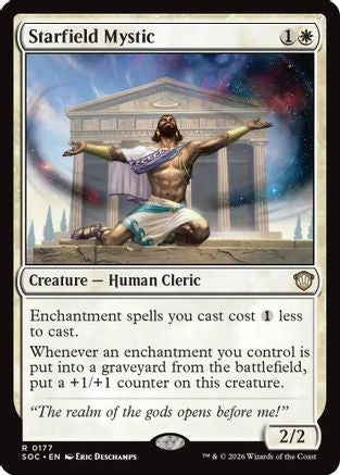 Starfield Mystic [Commander: Secrets of Strixhaven]
