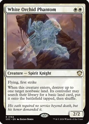 White Orchid Phantom [Commander: Secrets of Strixhaven]