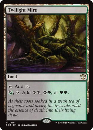 Twilight Mire [Commander: Secrets of Strixhaven]