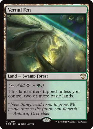 Vernal Fen [Secrets of Strixhaven Commander]