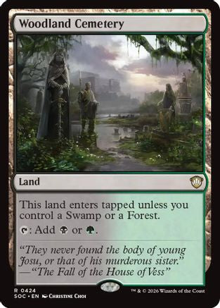 Woodland Cemetery [Commander: Secrets of Strixhaven]